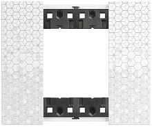 Рамка универсальная Legrand BTicino Living Now 1-м. 2 мод. пиксель картинка